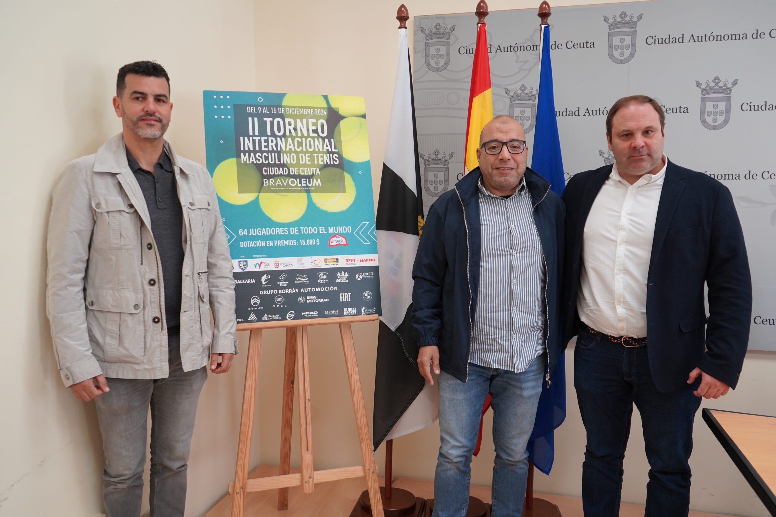 Ceuta acoge el Segundo Torneo Internacional Masculino de Tenis 