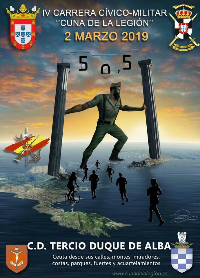 IV Carrera Cívico Militar ‘Cuna de la Legión’