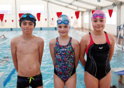 equipo natación