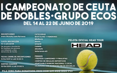 Primer Campeonato Solidario de Dobles de Ceuta