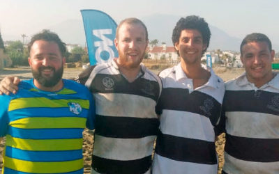 Cuatro Rugbiers del Hércules Ceuta ganadores del Torneo de Manilva