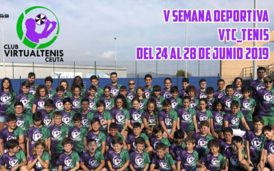 Cierre de la V Semana Deportiva de VTC Tenis