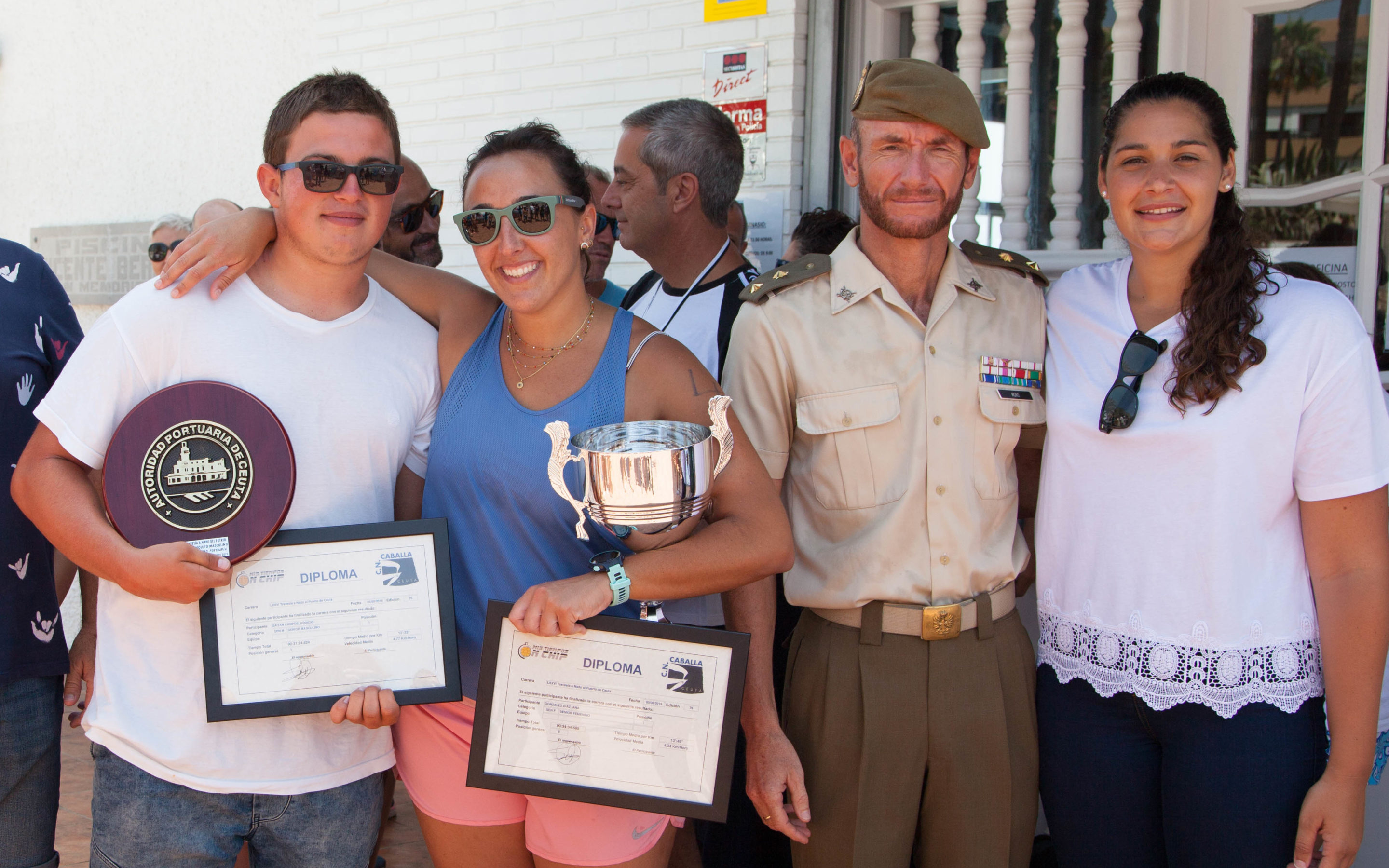 Resultados de la Travesía a Nado al Puerto de Ceuta