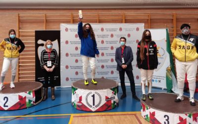 La ceutí María Rodríguez Moreno consigue el primer puesto en el campeonato de Andalucía de esgrima