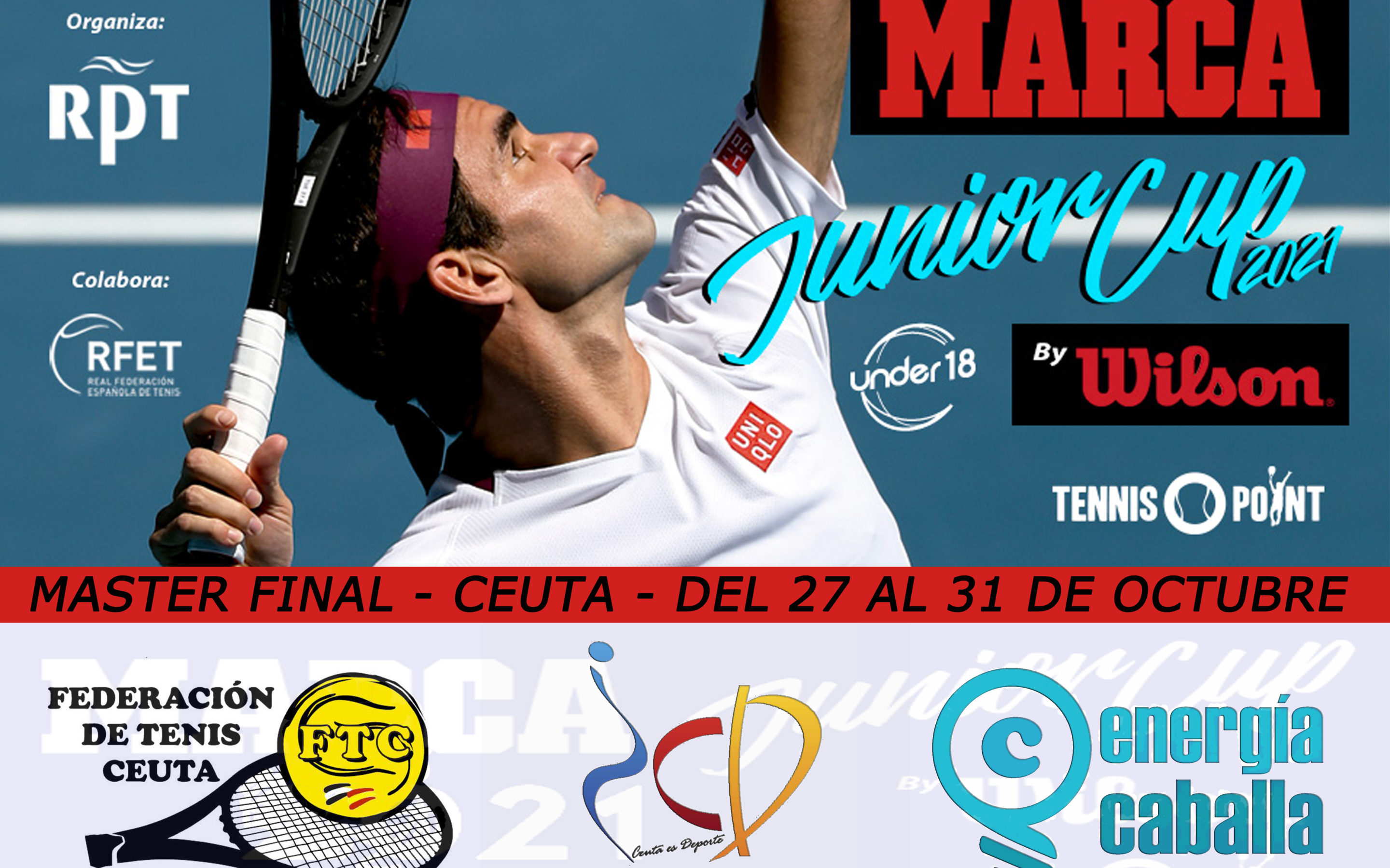 Ceuta será sede del Máster Final de Tenis ‘Junior Cup U18’