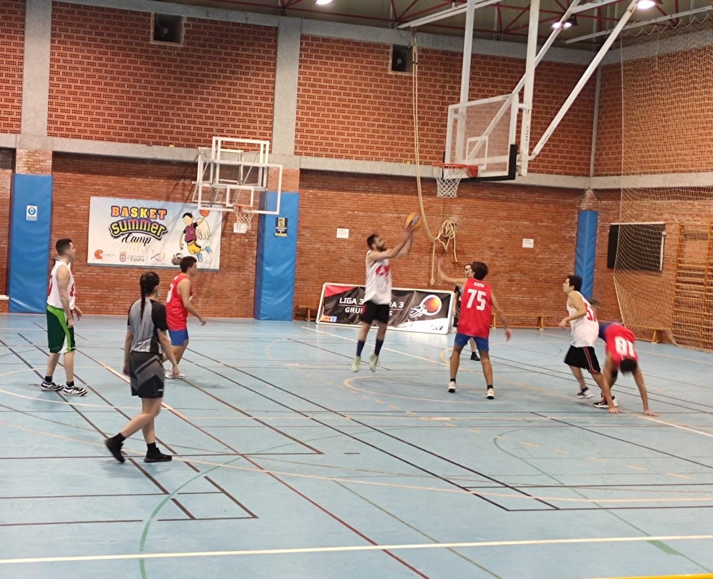 Finaliza la primera jornada de la Liga 3×3 de Baloncesto Grupo ECOS