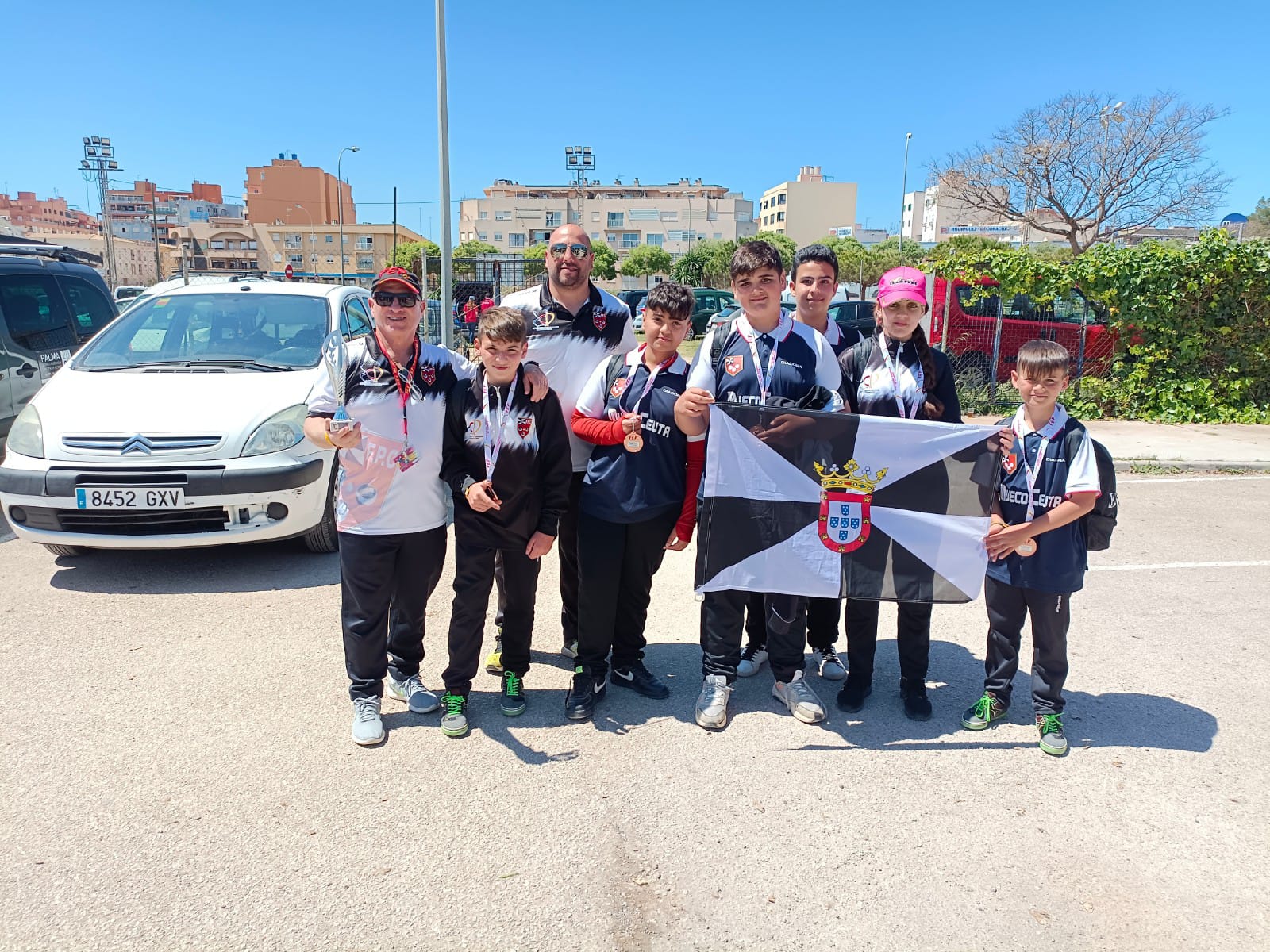 Medalla de bronce para el juvenil de la Federación de Petanca de Ceuta en el Campeonato de España