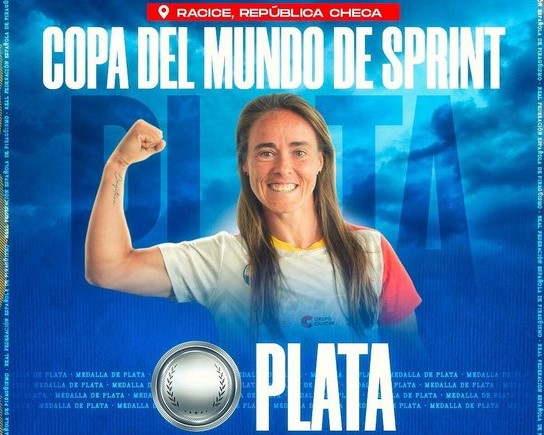 Isa Contreras consigue la medalla de plata en K1 1000 metros en la Copa del Mundo de piragüismo