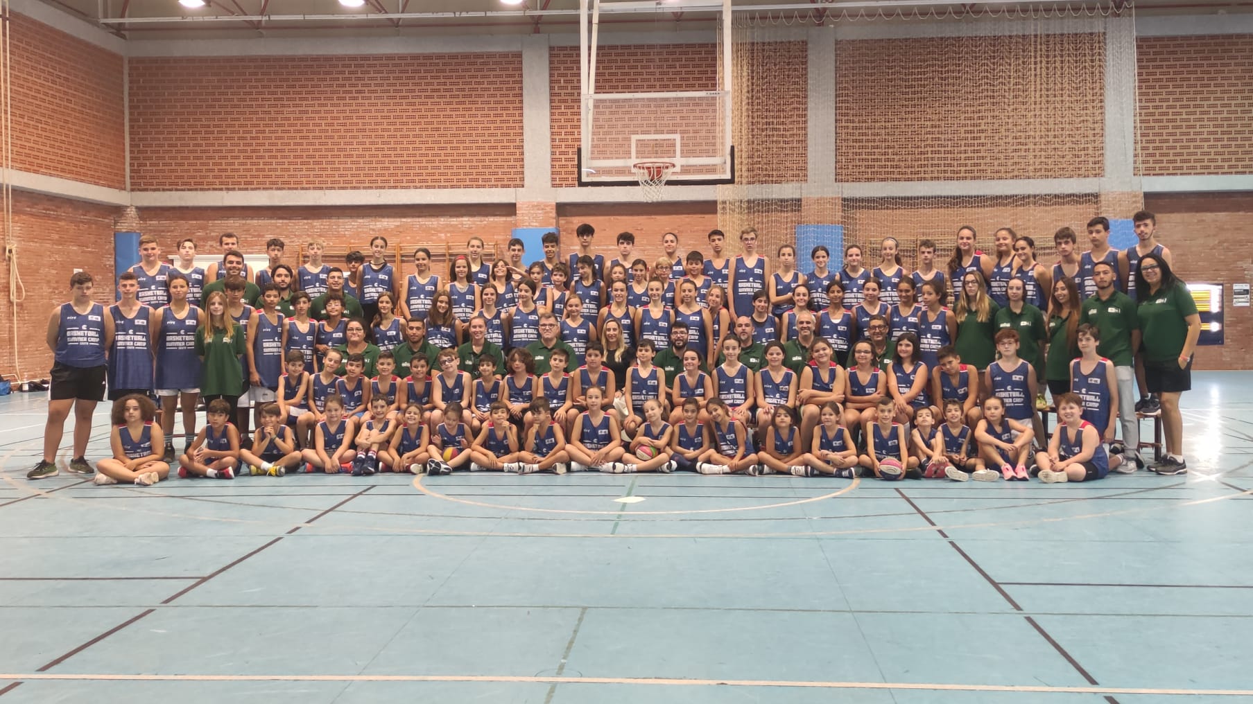 Más de 120 niños han participado en el XI Basket Summer Camp de la Federación de Baloncesto de Ceuta y el ICD
