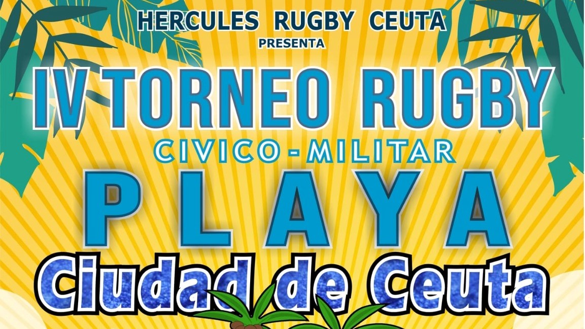 Vuelve el torneo de rugby playa ‘Ciudad de Ceuta’ en su IV edición a la Ribera