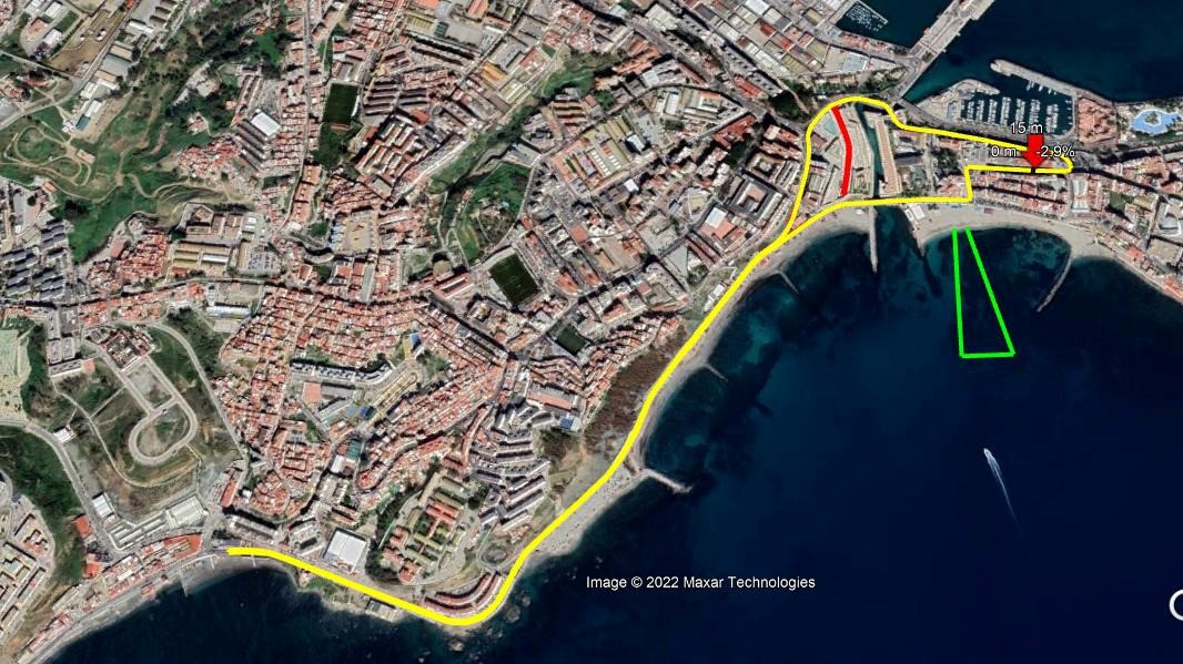 Ceuta prepara sus calles para el recorrido de la Copa de Europa de Triatlón