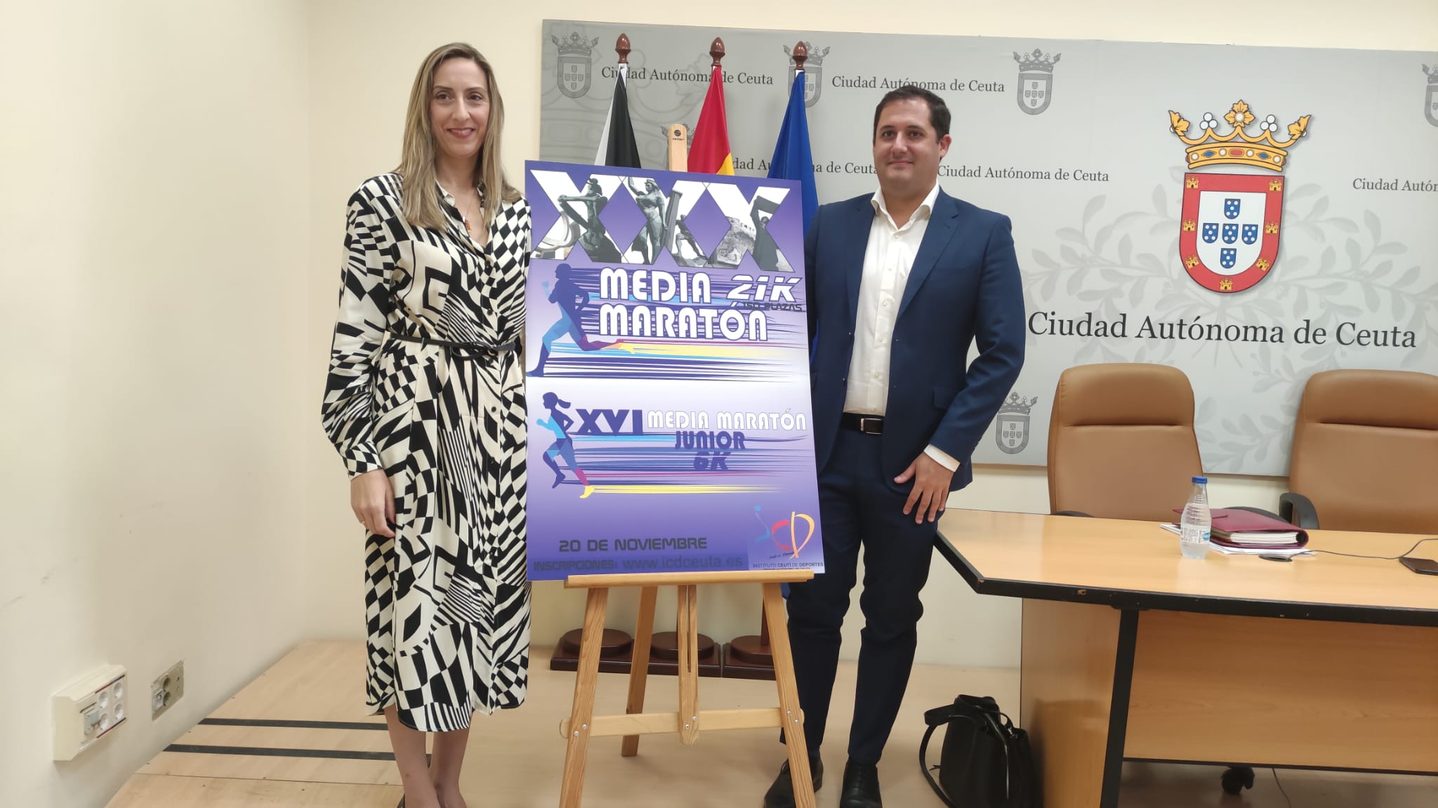 La XXX Media Maratón Ciudad de Ceuta tendrá lugar el próximo 20 de noviembre en las Murallas Reales
