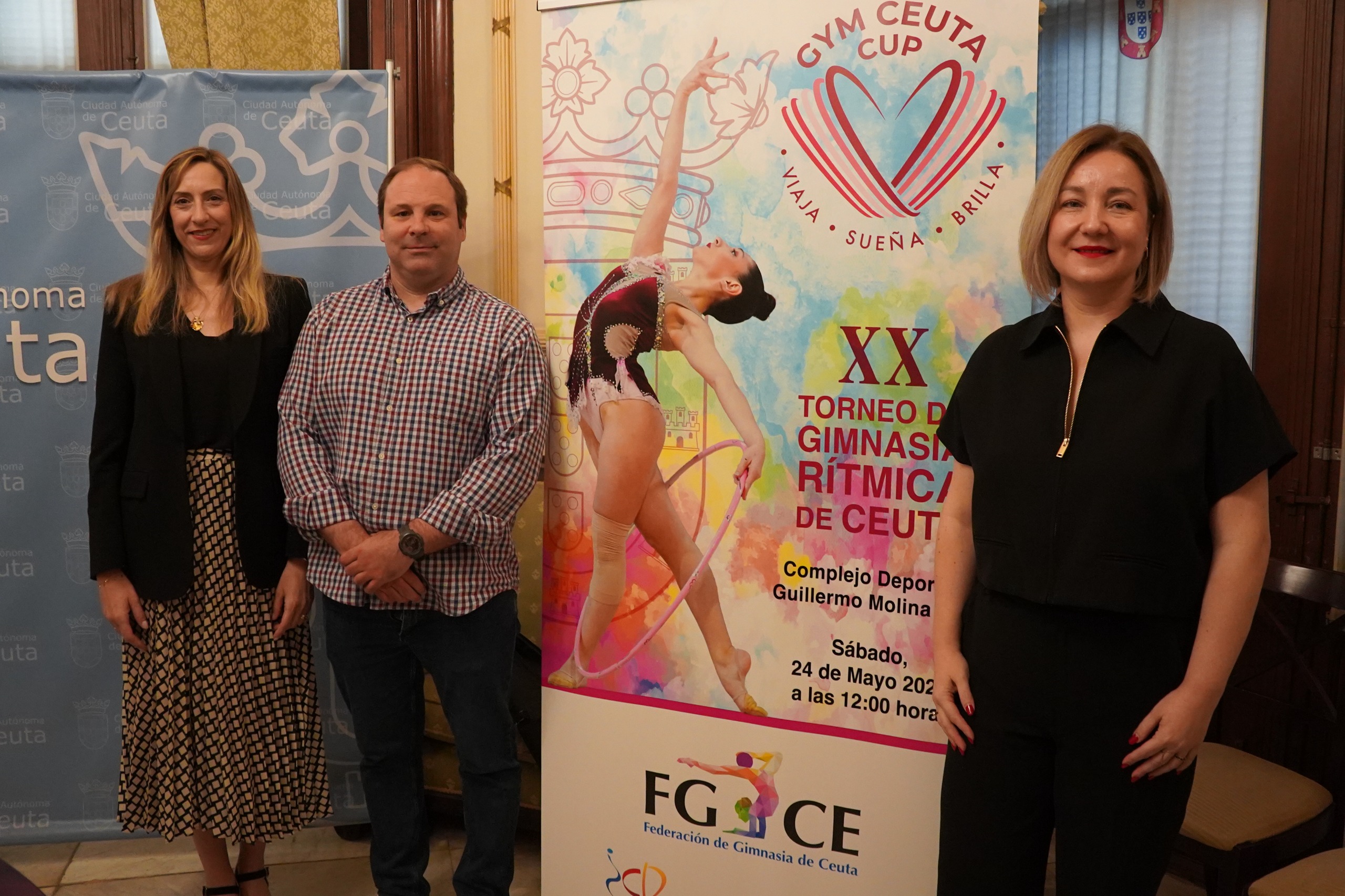 Ceuta se prepara para acoger la XX Edición del Torneo de Gimnasia Rítmica