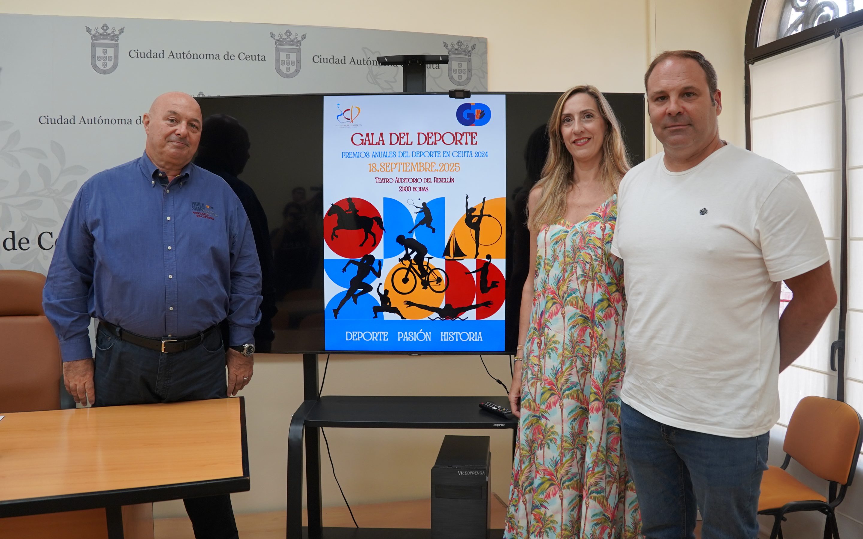 El deporte de Ceuta se viste de gala el próximo 18 de septiembre para reconocer a sus mejores deportistas de 2024