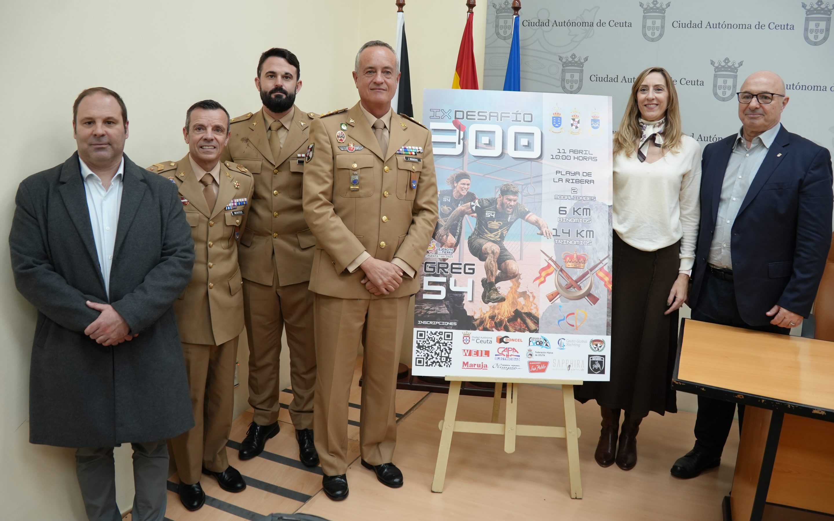 Regulares y Ceuta vuelven a latir juntos en la IX edición del Desafío de los 300