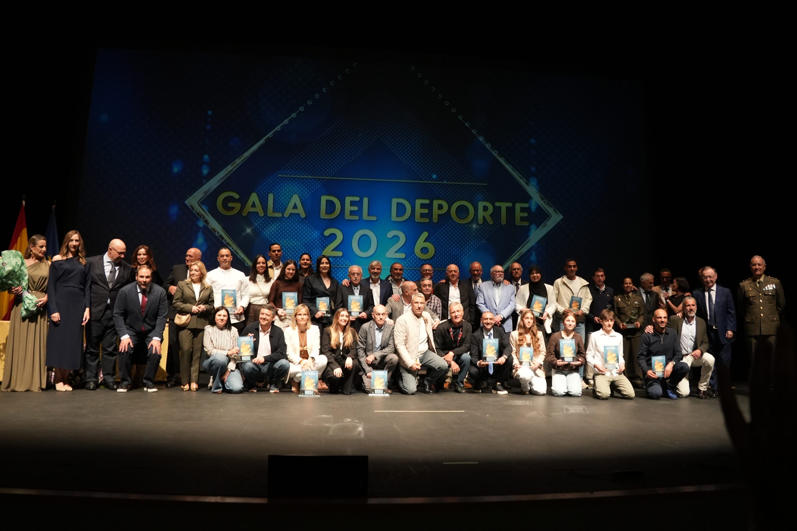 Ceuta rinde homenaje a sus ‘Héroes entre dos mares’ en la Gala del Deporte 2025