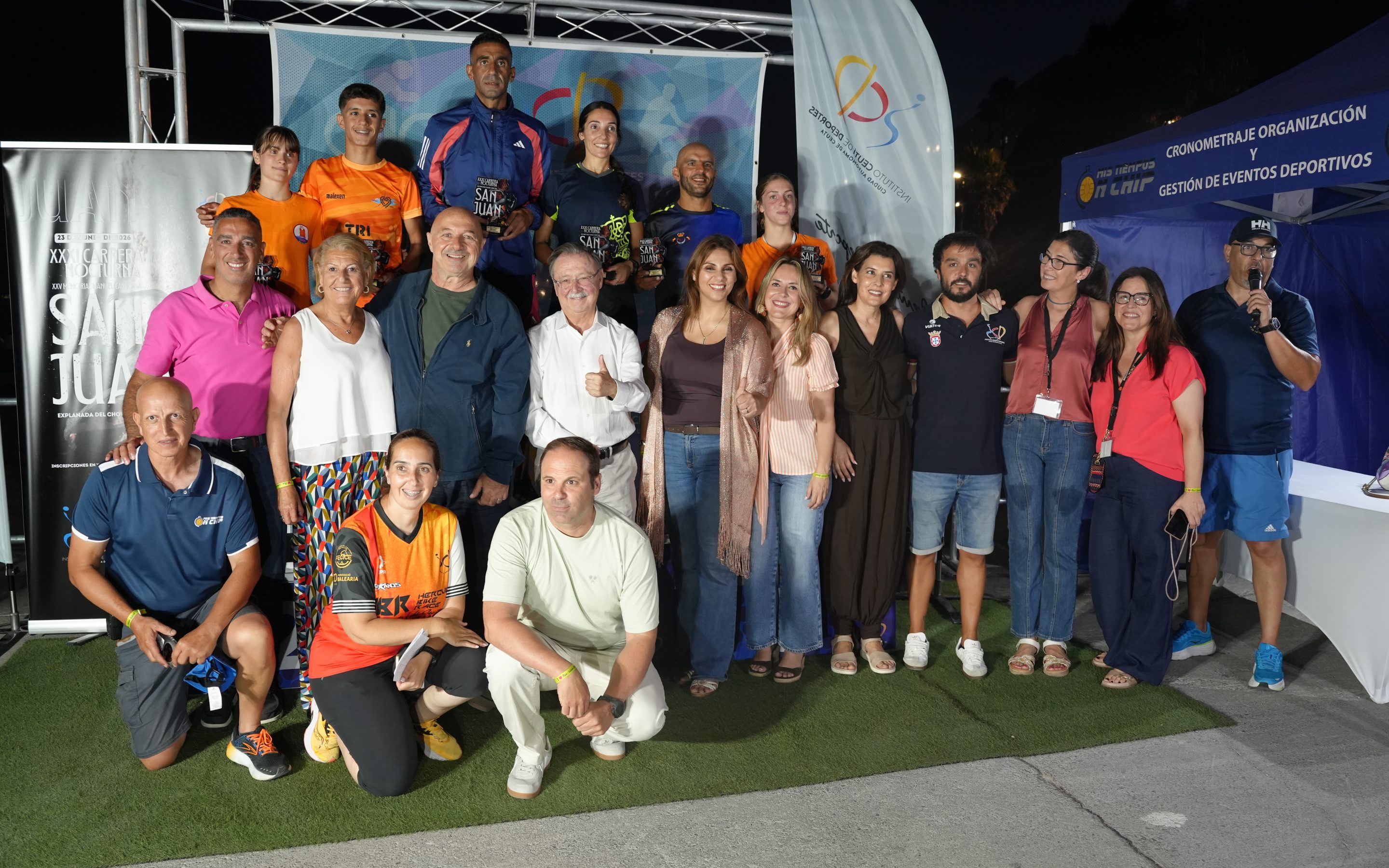 La XXXI Carrera Popular de San Juan reúne a más de 400 deportistas en una nueva fiesta del atletismo ceutí
