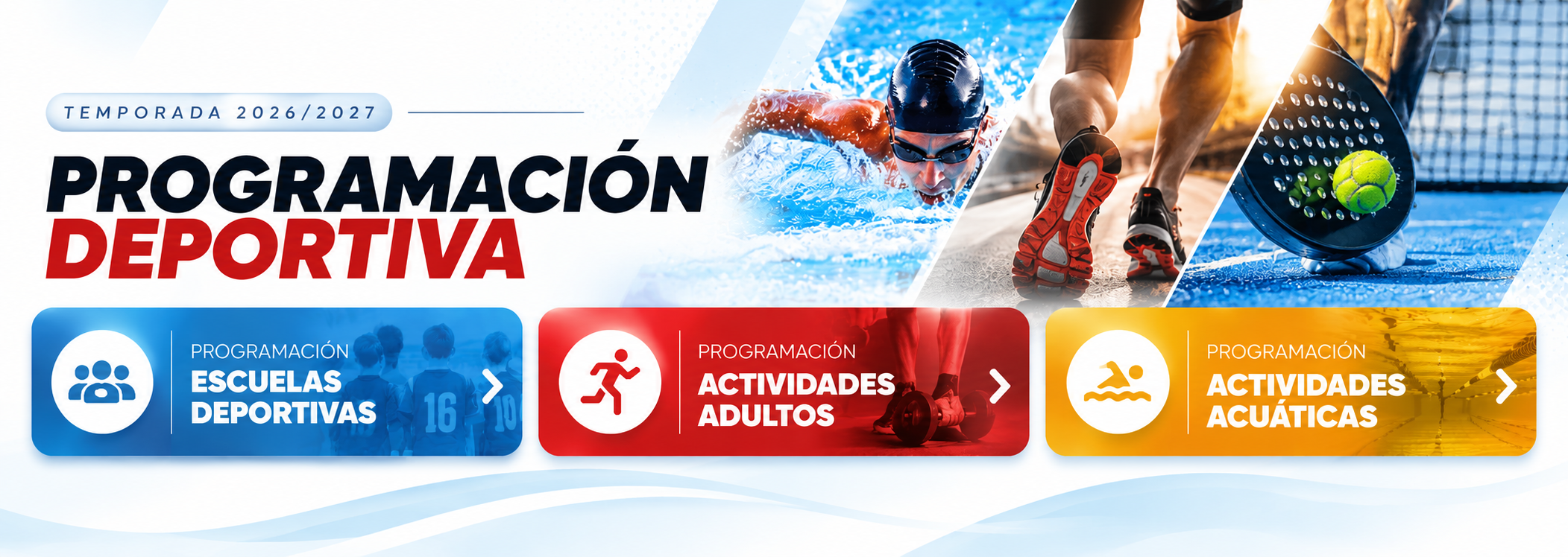 Programación deportiva ICD - Temporada 2026/2027